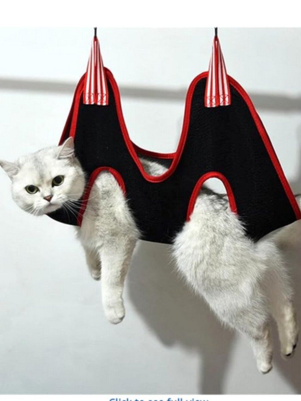 NWT Pet Grooming Hammock Non-Scratch Nail Cutting Restraint Cat/Dog Bag M
